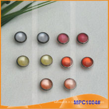 Prong Snap Button avec mode Bonnet en perle coloré